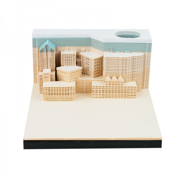 3D Memo Pad City night