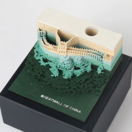 3D Memo Pad Great Wall