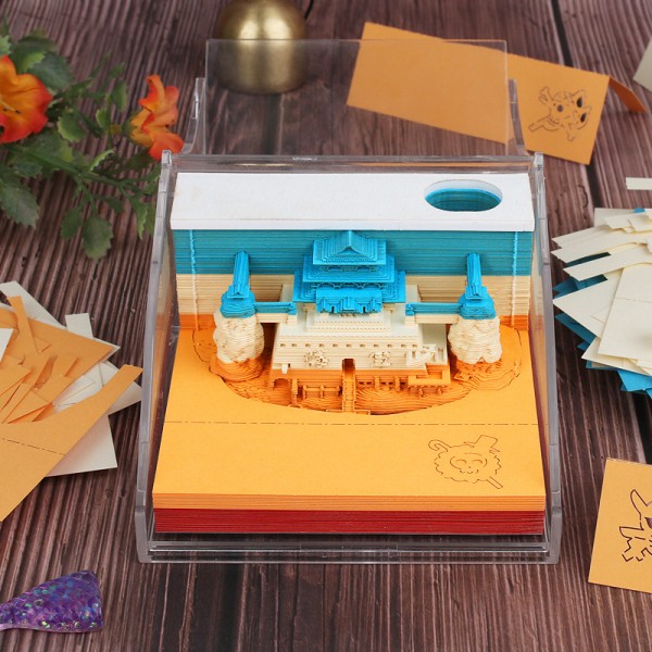 3D Memo Pad Navy headquarters