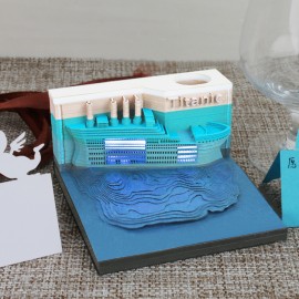 3D Memo Pad Titanic