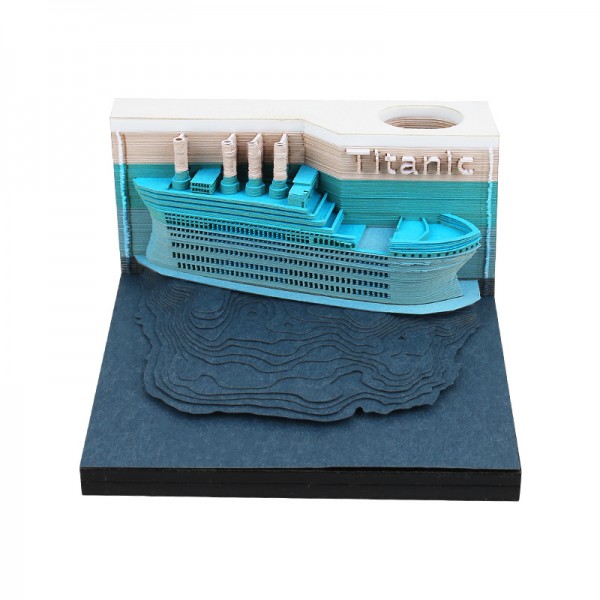 3D Memo Pad Titanic