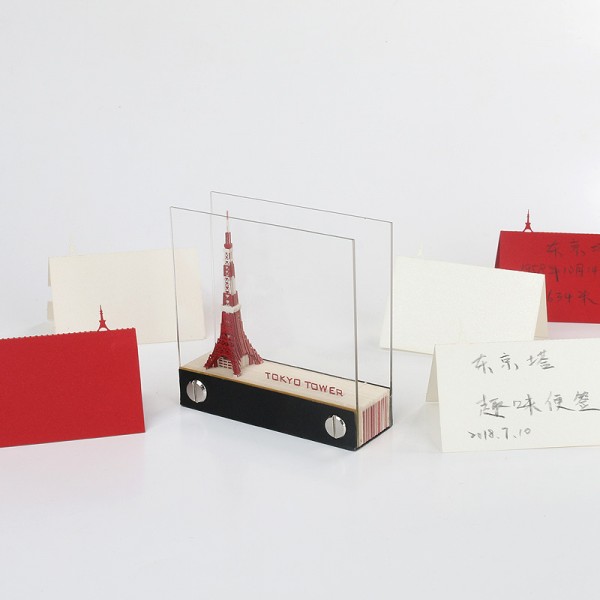 3D Memo Pad Tokyo Tower