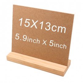 ZWBB027 Double-sided Chalkboard for Food Labels Ta...