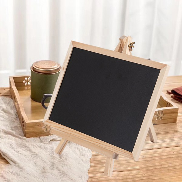 ZWBB015 Double-sided Chalkboard for Food Labels Table Numbers and Place Cards Display