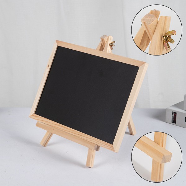 ZWBB015 Double-sided Chalkboard for Food Labels Table Numbers and Place Cards Display