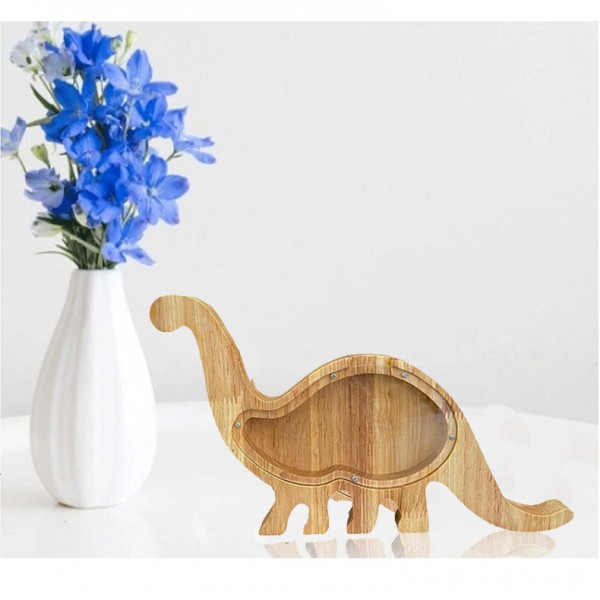 ZWMB006 Wooden Animal Piggy Bank