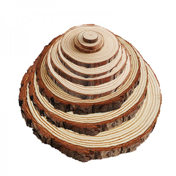 Unfinished Natural Tree Slice Wooden Circle