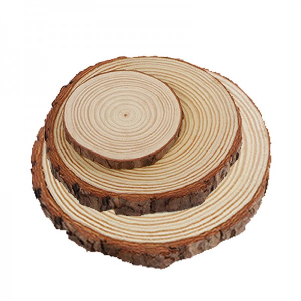 Unfinished Natural Tree Slice Wooden Circle