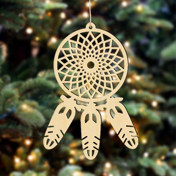 Wooden Cutouts Ornaments for DIY Craft Making