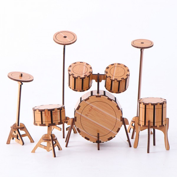 ZWDY021 Wooden Musical Instruments and Vehicles DI...