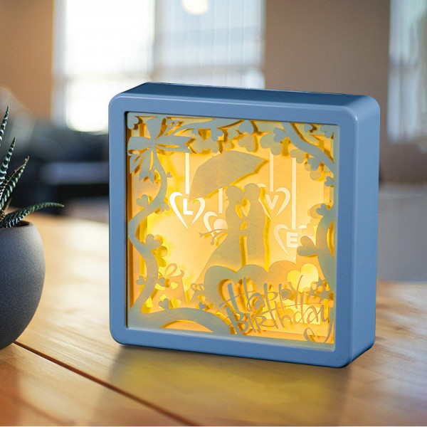 3D Paper-cut Art Light Lamp