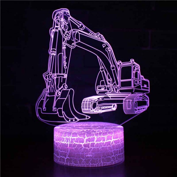 3D Acrylic Table Lamp automobile series