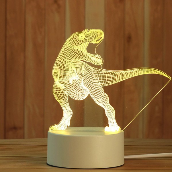 3D Acrylic Table Lamp Animal series