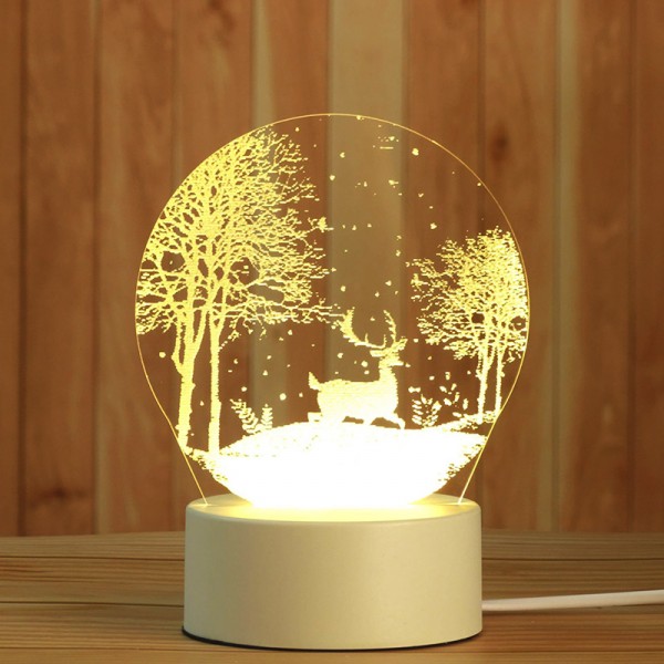 3D Acrylic Table Lamp Situational series 