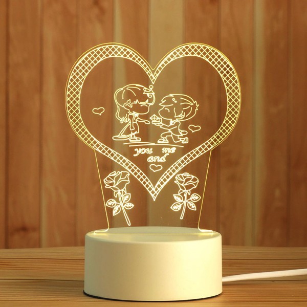 3D Acrylic Table Lamp Situational series 