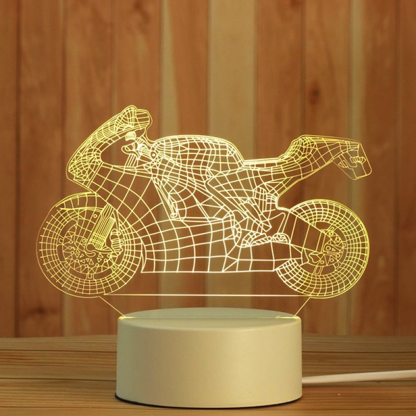 3D Acrylic Table Lamp Traffic series